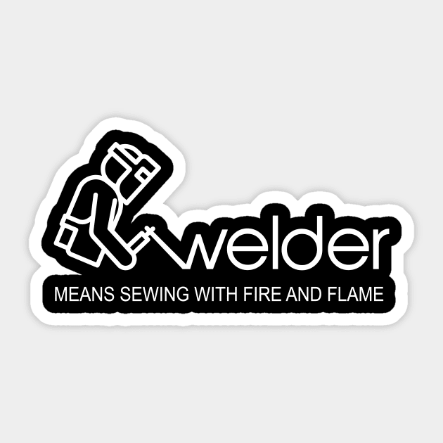 WELDER Sticker by Magniftee